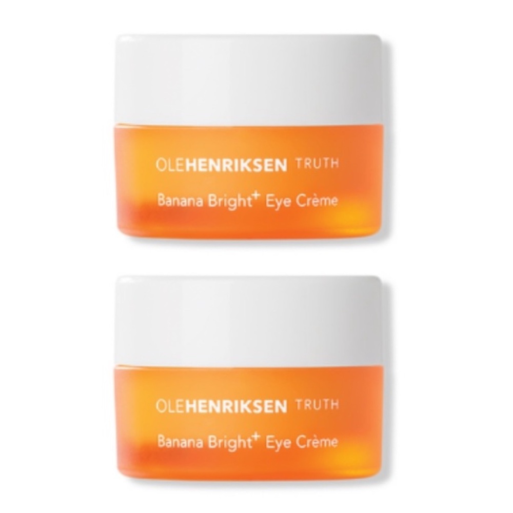 $12❤️‍🔥 LAST 1! OleHenriksen Banana Bright+ Vitamin C Brightening Eye Cream 2PK